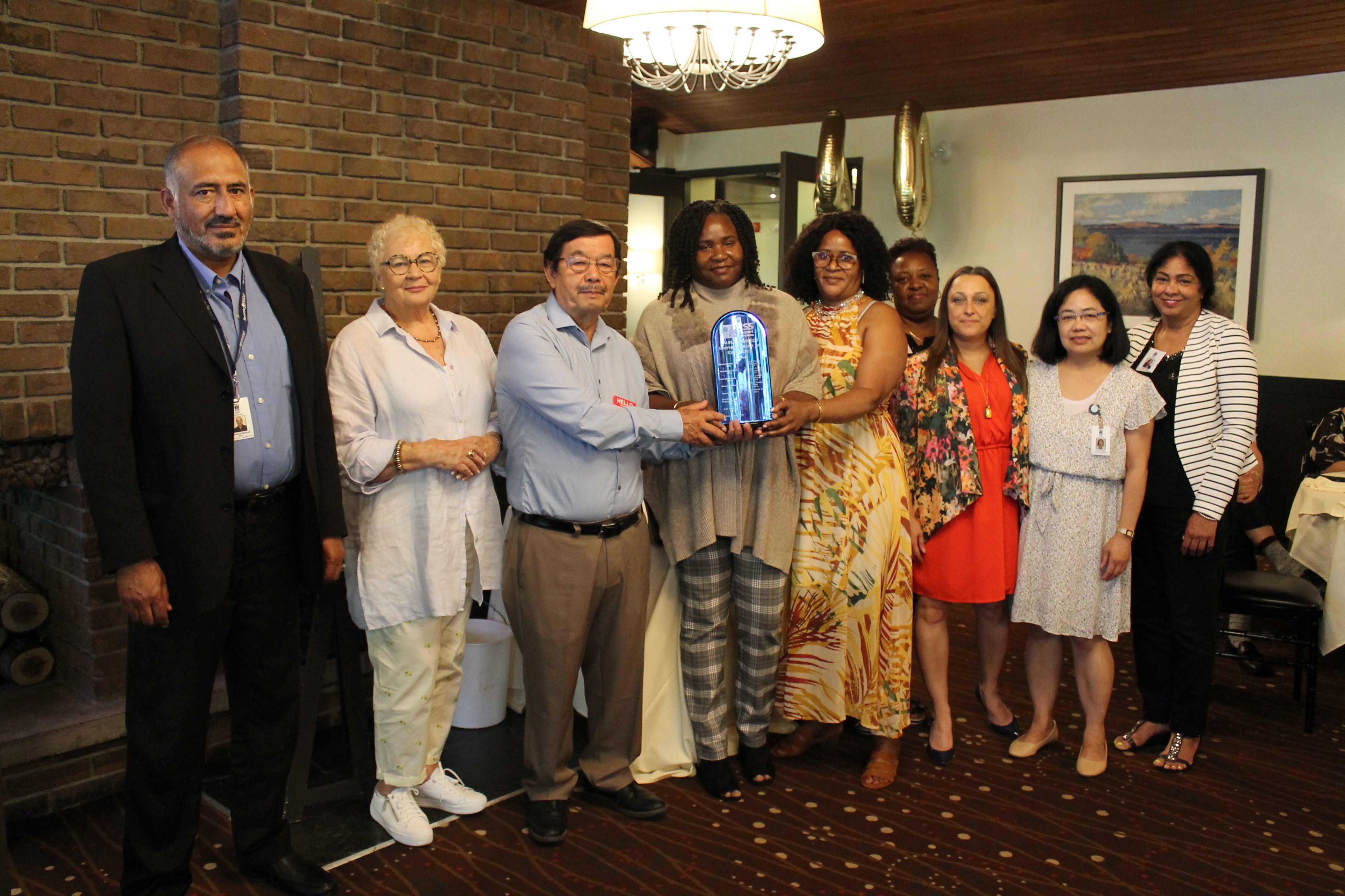 ESS front-line staff receive Laura Kennedy Sapphire Award of Excellence