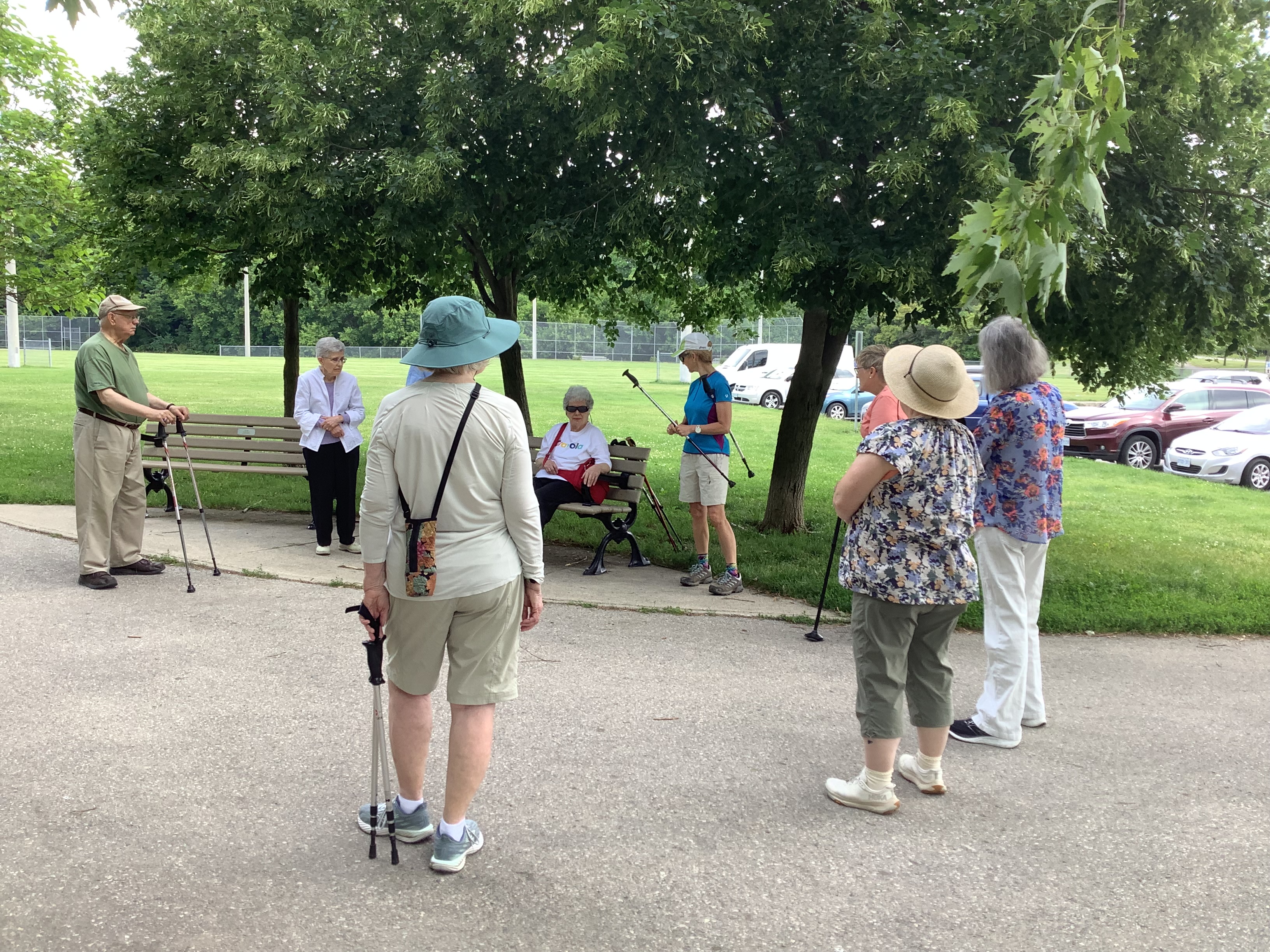 Stepping Forward Together: A Successful Pole Walking Workshop