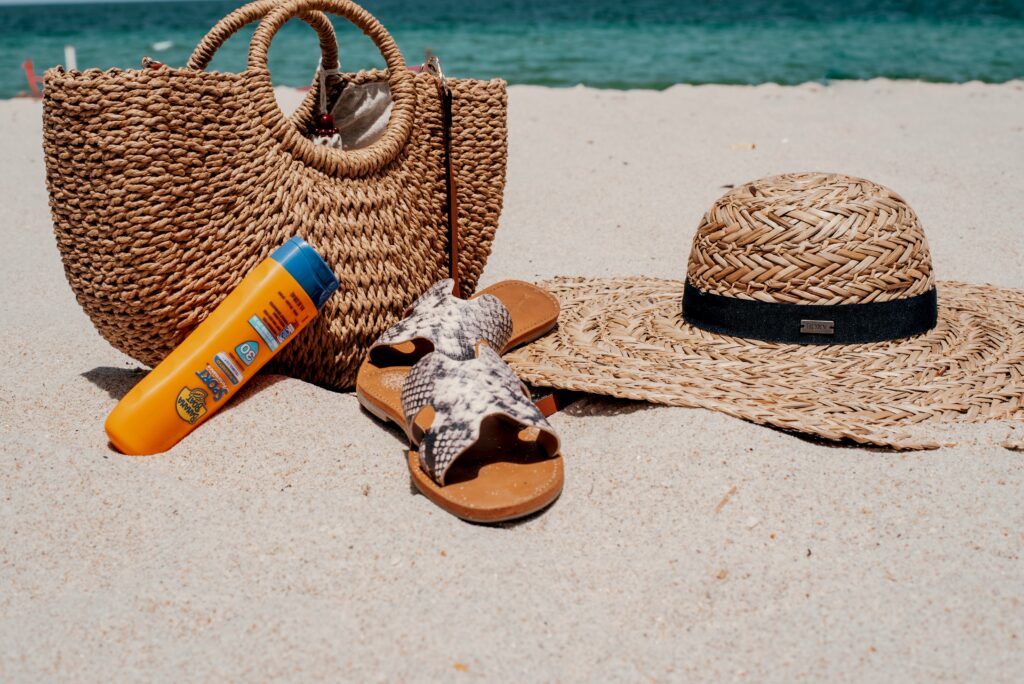 sunscreen. Summer Safety